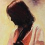 <I>Le guitariste</I>, acrylique